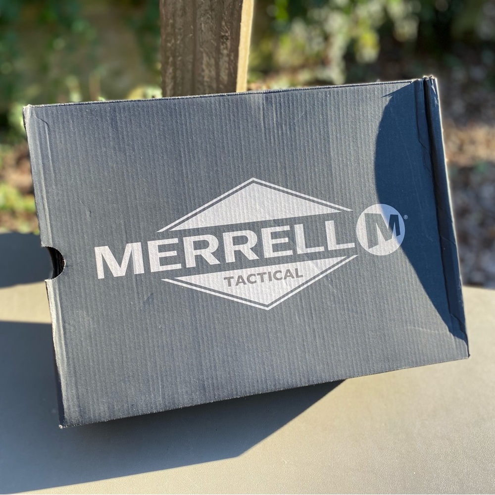 X SOLD X 🆕 Men’s Merrell Tactical Moab 2 Mid Boots! Sz 10 - Picture 9 of 11